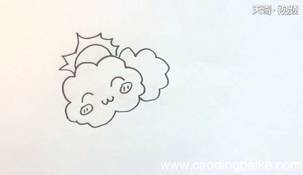 多云简笔画