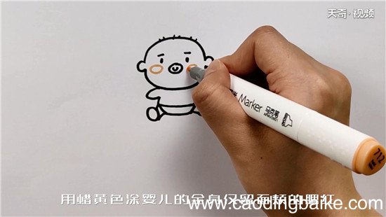 婴儿简笔画