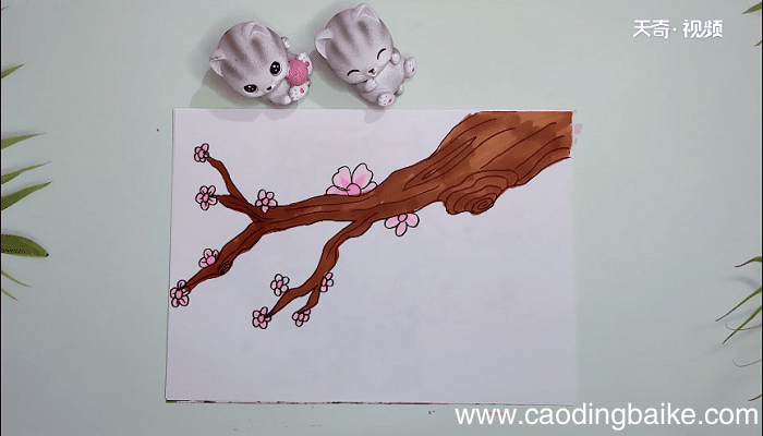 古诗《梅花》简笔画 古诗《梅花》画报