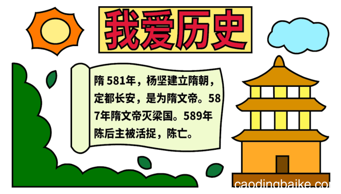 历史手抄报 历史手抄报怎么画