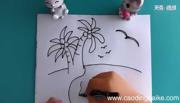 画大海的简笔画 画大海的简笔画怎么画