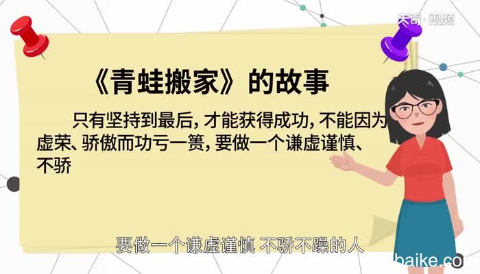 青蛙搬家的寓言说明了什么道理 青蛙和大雁的故事