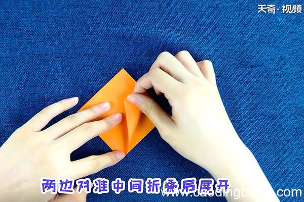 火烈鸟的折法