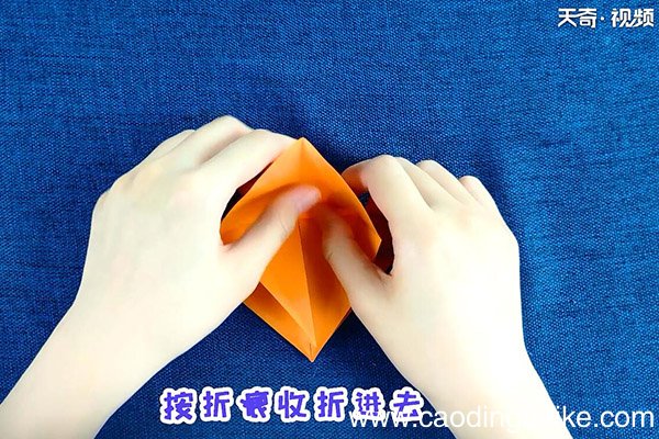 火烈鸟的折法