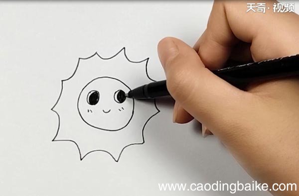 太阳简笔画