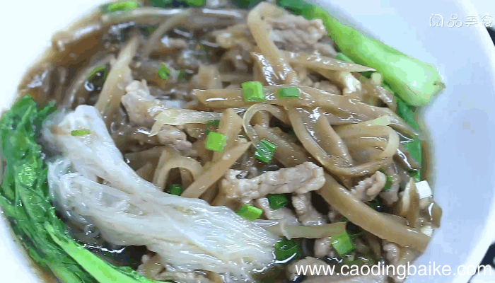 榨菜肉丝米粉做法榨菜肉丝米粉怎么做