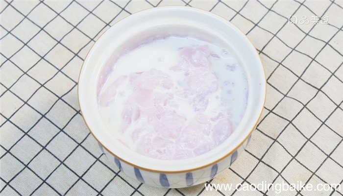 葡萄撞奶的做法 葡萄撞奶怎么做