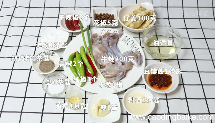 仔姜牛蛙的做法，仔姜牛蛙怎么做