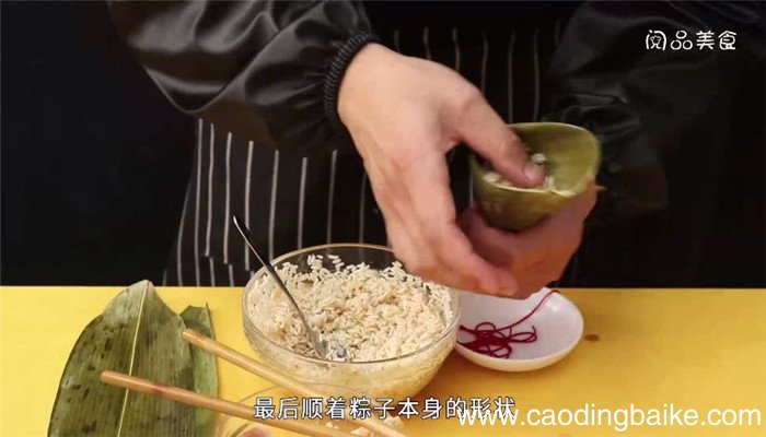 肉粽怎么包 包肉粽的方法