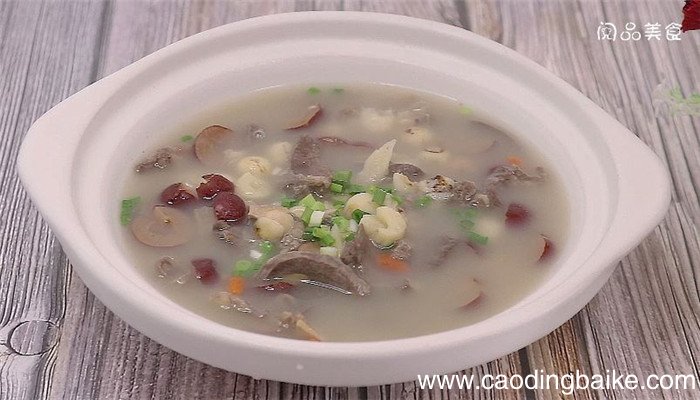 莲子炖猪心汤怎么做 莲子炖猪心汤做法是什么