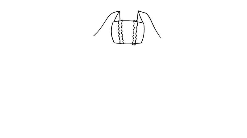公主裙简笔画 公主裙简笔画画法