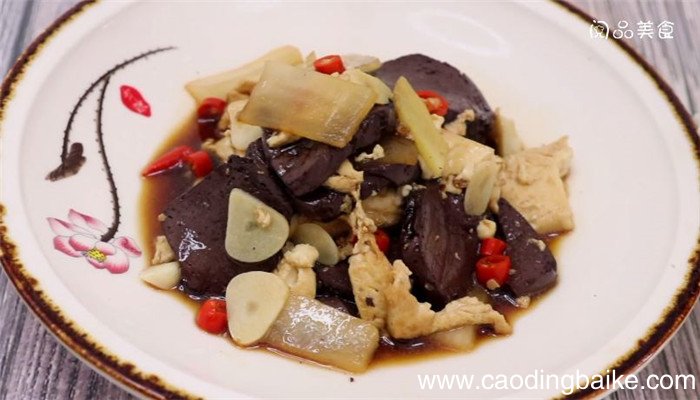 猪血炖豆腐怎么做 猪血炖豆腐做法是什么