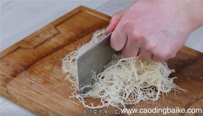 龙须菜炒粉丝怎么做 龙须菜炒粉丝的做法