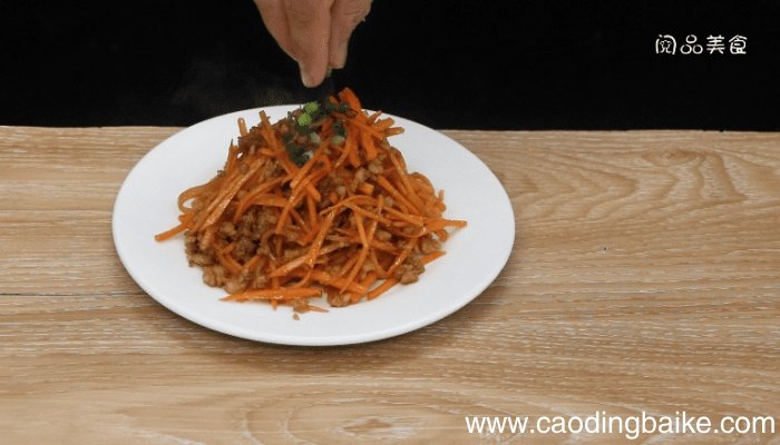 肉末胡萝卜丝的做法 肉末胡萝卜丝怎么做好吃