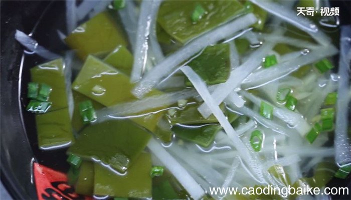 白萝卜汤的做法 白萝卜汤怎么做