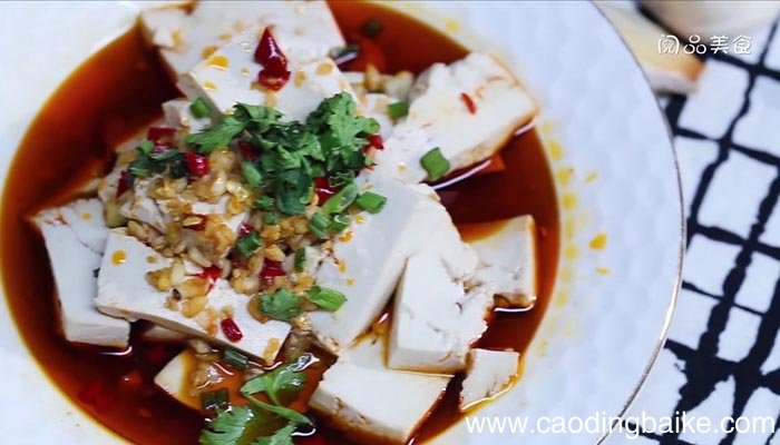 凉拌酱油豆腐的做法 凉拌酱油豆腐