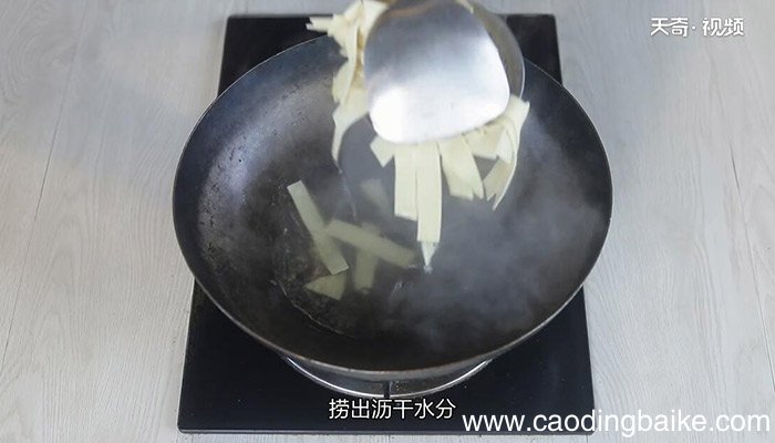 如何做酱炒豆腐皮 酱炒豆腐皮的做法