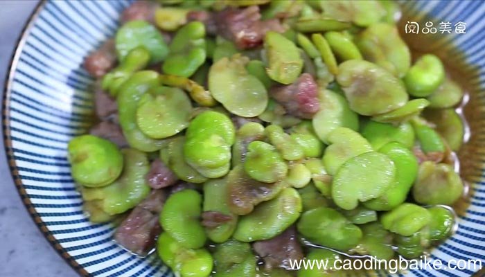 牛肉炒蚕豆 牛肉炒蚕豆怎么做