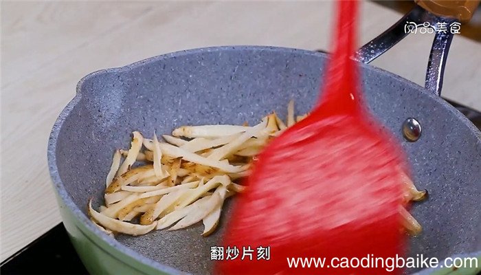 小炒莲藕丝怎么做 小炒莲藕丝的做法