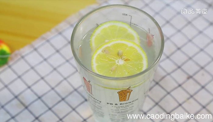 柠檬气泡水 柠檬气泡水怎么做