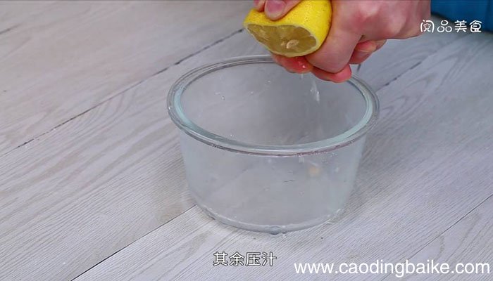 柠檬气泡水 柠檬气泡水怎么做