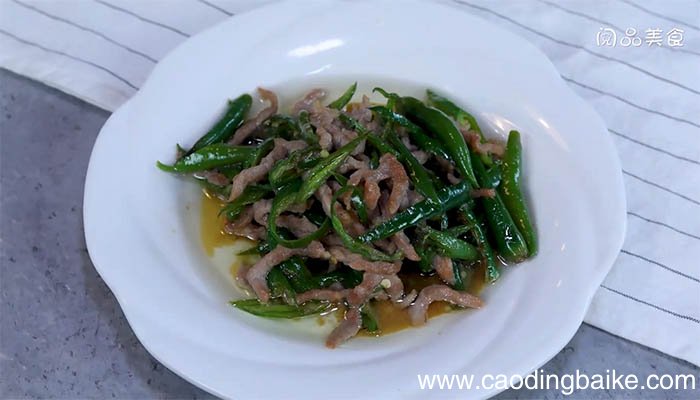 尖椒肉丝的做法 尖椒肉丝怎么做
