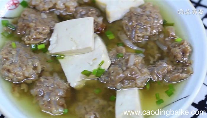 焦炸丸子豆腐汤怎么做 焦炸丸子豆腐汤