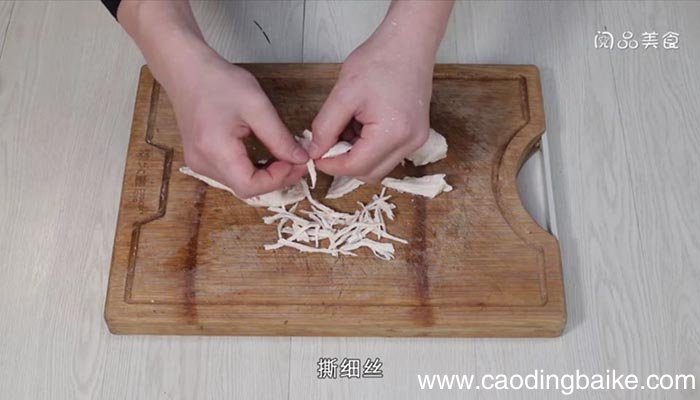 红油拌鸡丝的做法 红油拌鸡丝