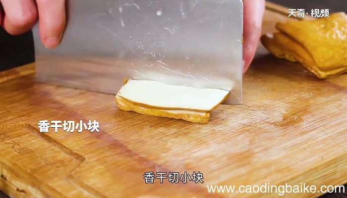 蒜苔炒香干怎么做 蒜苔炒香干的做法