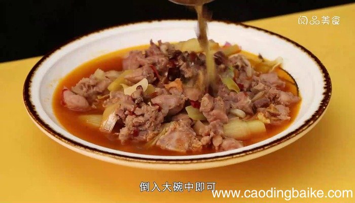 川辣水煮兔 川辣水煮兔怎么做