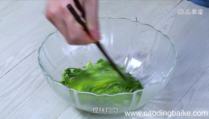 茴香拌煎饼怎么做 茴香拌煎饼