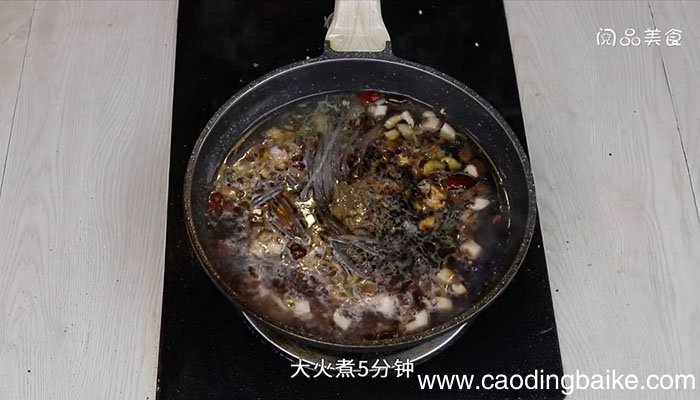 香菇肉粉条 香菇肉粉条的做法
