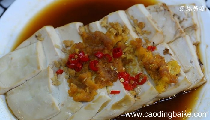 咸鸭蛋蒸豆腐的做法 咸鸭蛋蒸豆腐怎么做