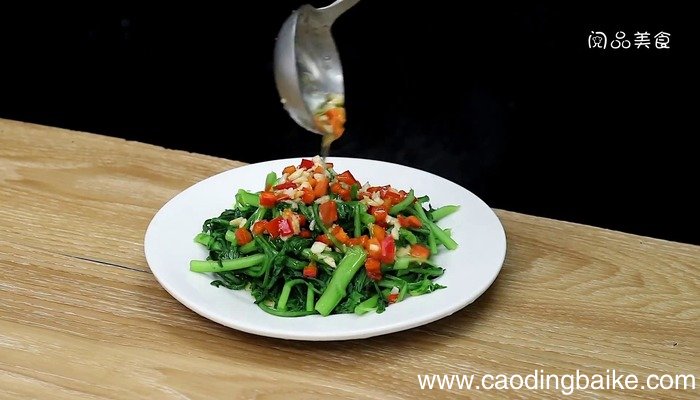 油泼茼蒿菜的做法 油泼茼蒿菜怎么做好吃