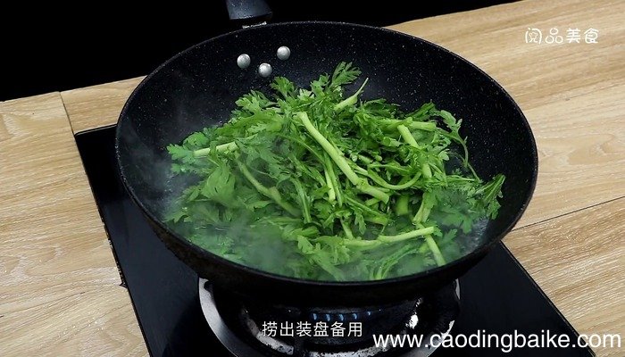 油泼茼蒿菜的做法 油泼茼蒿菜怎么做好吃