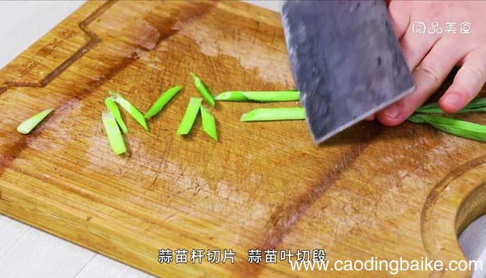 蒜苗炒干虾 蒜苗炒干虾的做法