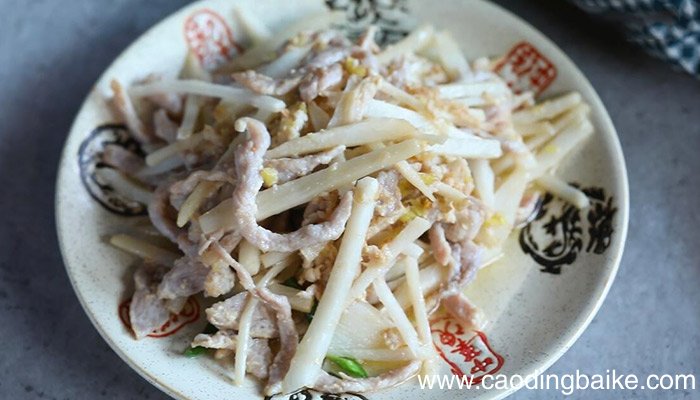 冬笋肉丝尖椒的做法 冬笋肉丝尖椒怎么做