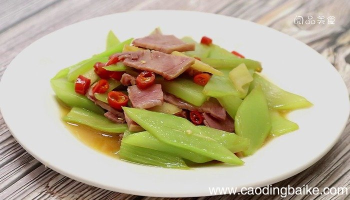 金华火腿炒莴苣的做法 金华火腿炒莴苣怎么做好吃