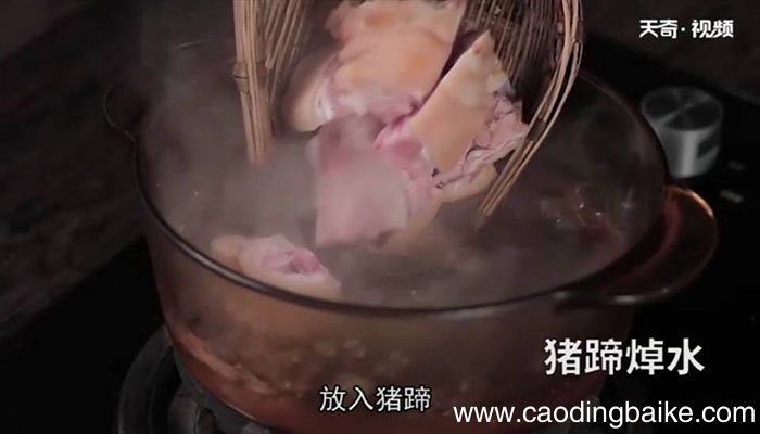 板栗桂圆炖猪蹄怎么做 板栗桂圆炖猪蹄
