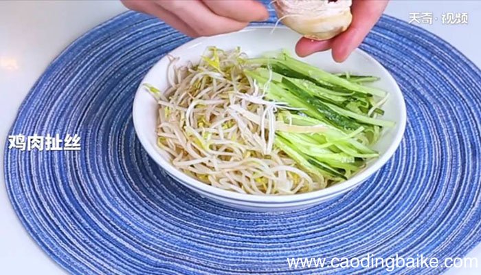 鸡丝凉面怎么做 鸡丝凉面