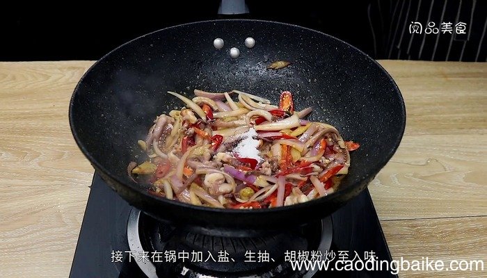 自制铁板鱿鱼的做法 自制铁板鱿鱼怎么做好吃