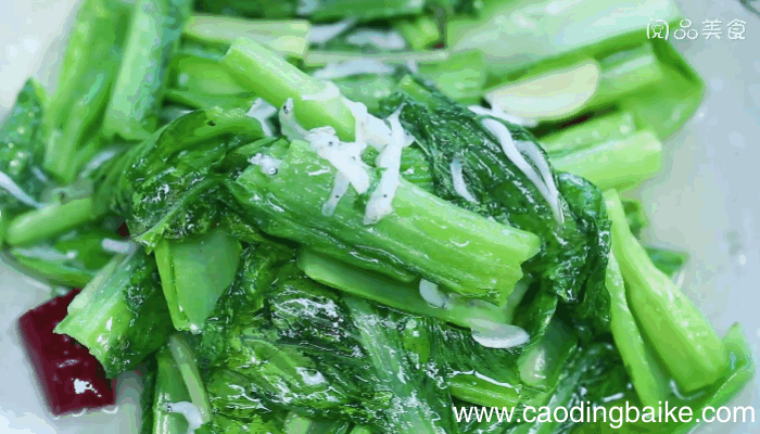 芥菜炒银鱼做法，芥菜炒银鱼怎么做