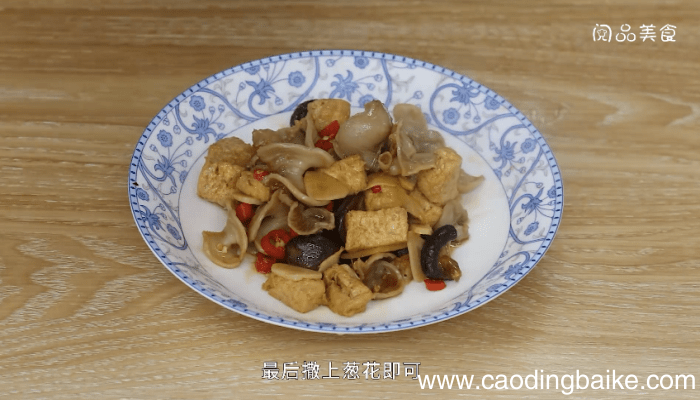 鱼肚档烧豆腐的做法 鱼肚档烧豆腐怎么做好吃