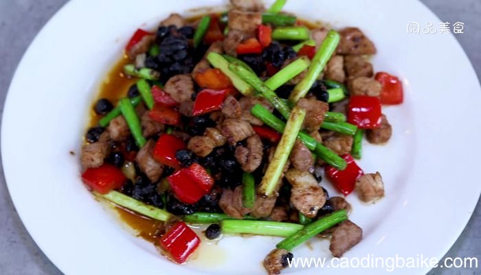 豆豉炒肉丁家常做法豆豉炒肉丁怎么做