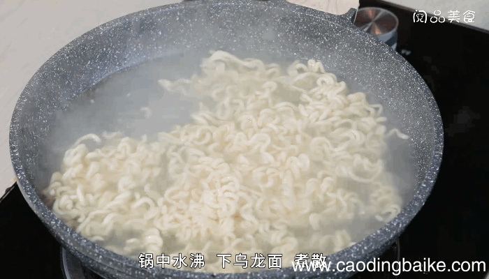 乌龙面肉丝的做法乌龙面肉丝怎么做