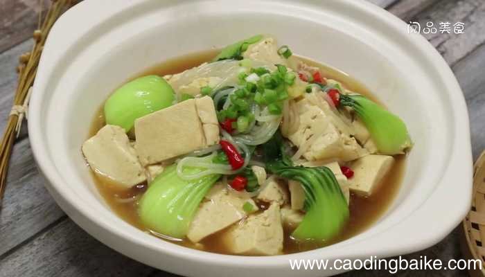 砂锅豆腐怎么做 砂锅豆腐做法