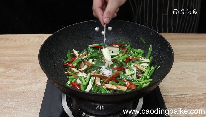 韭菜炒豆干怎么做,韭菜炒豆干怎么做好吃