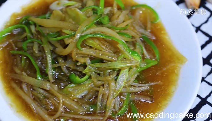 土豆丝焖烧 土豆丝焖烧的做法