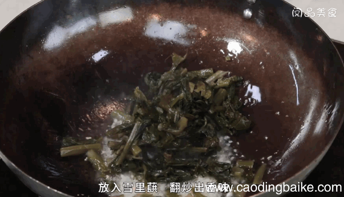 香炒雪里蕻做法香炒雪里蕻怎么做