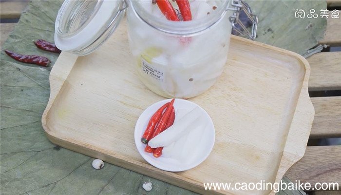 酸辣味腌萝卜怎么做 酸辣味腌萝卜的做法